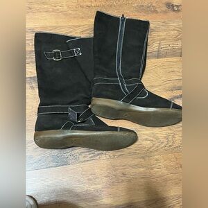 Stylish Brown Suede Boots for Women